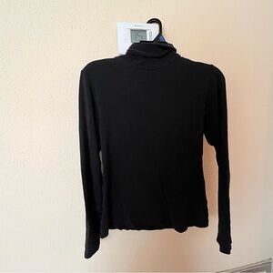Black Turtleneck Sweater